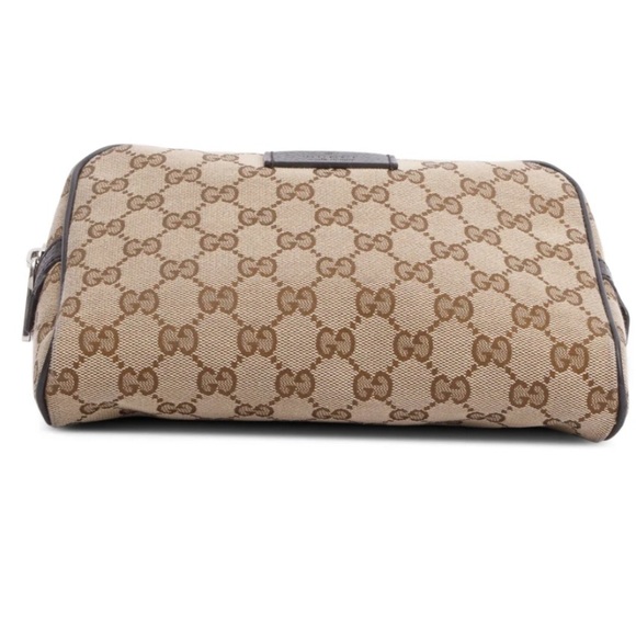 BNWT Gucci Tan and Brown Monogram Waist Bag - Picture 4 of 16